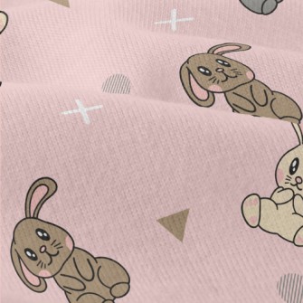 Pink Blush Bunny Modern Jersey