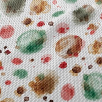 Watercolor With Stains Birdseye Piqué