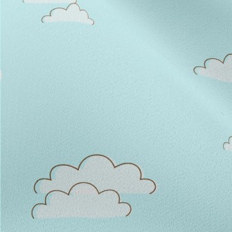 Cartoon Cute Sky Chiffon