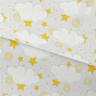 Magic Stars And Clouds Waterproof Oxford
