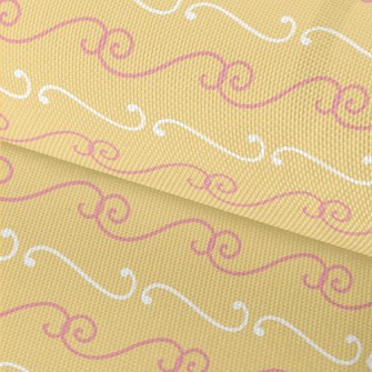 Hand Drawn Elegant Lines Waterproof Oxford