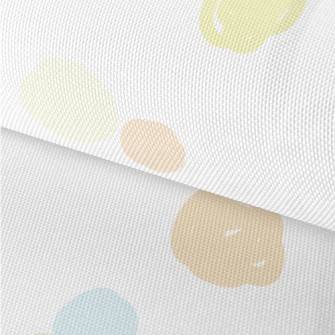 Pastel Colored Dots Waterproof Oxford