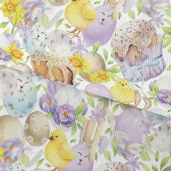 Easter Watercolor Waterproof Oxford