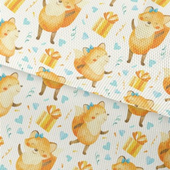 Happy Birthday Fox Waterproof Oxford