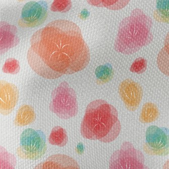 Vector Colored Flowers Waterproof Canvas