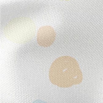 Pastel Colored Dots Waterproof Canvas