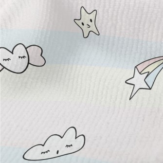 Rainbow And Candy Doodle Terry