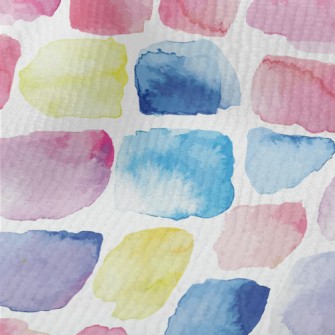 Colorful Watercolor Pattern Terry