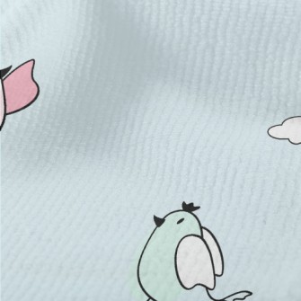 Colorful Cartoon Birds Terry
