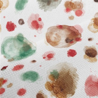 Watercolor With Stains Performance Linen