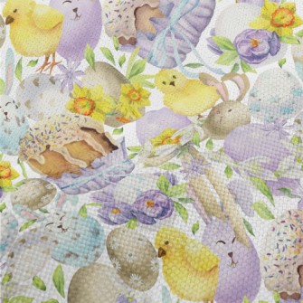 Easter Watercolor Performance Linen