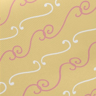 Hand Drawn Elegant Lines Twill