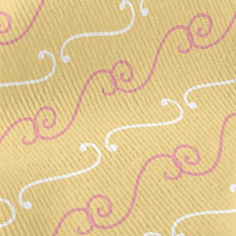 Hand Drawn Elegant Lines Standard Corduroy