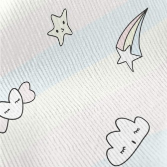 Rainbow And Candy Doodle Standard Corduroy