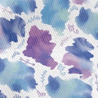 Watercolor And Flowers Doodle Standard Corduroy