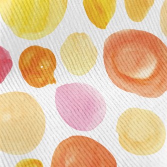 Colorful Dot Graffiti Standard Corduroy