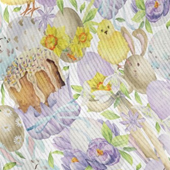 Easter Watercolor Standard Corduroy