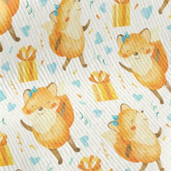 Happy Birthday Fox Standard Corduroy