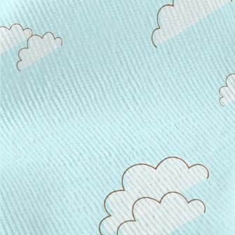 Cartoon Cute Sky Standard Corduroy