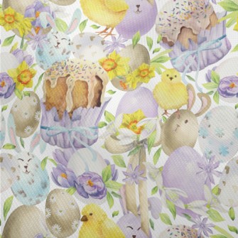 Easter Watercolor Dobby