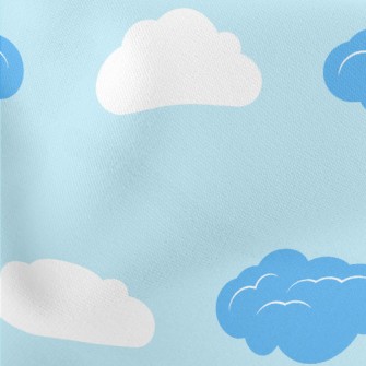 Blue And White Clouds Stretch Ponte