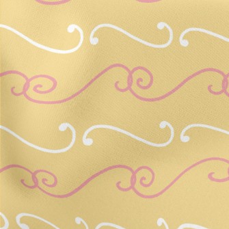 Hand Drawn Elegant Lines Stretch Ponte