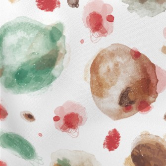 Watercolor With Stains Stretch Ponte