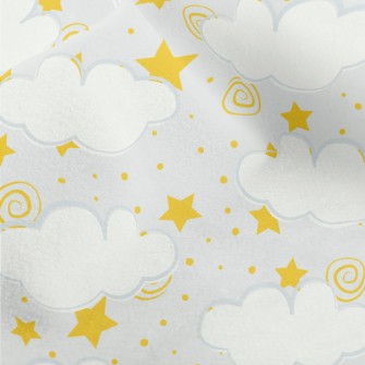 Magic Stars And Clouds Micro Fleece