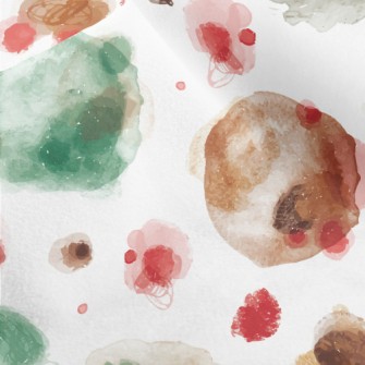 Watercolor With Stains Micro Fleece