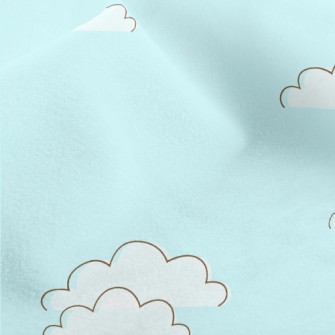 Cartoon Cute Sky Micro Fleece