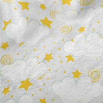 Magic Stars And Clouds Minky
