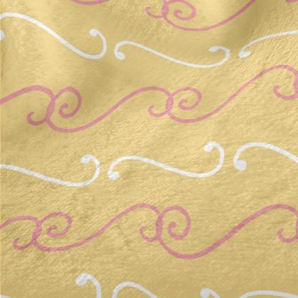 Hand Drawn Elegant Lines Minky