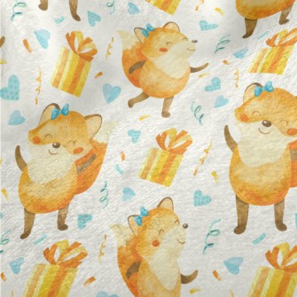 Happy Birthday Fox Minky