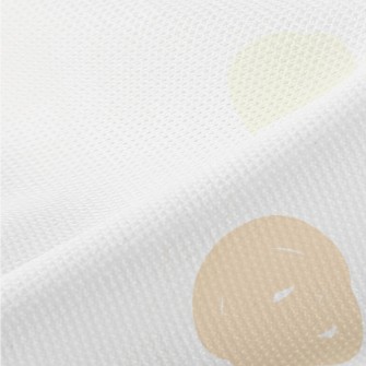 Pastel Colored Dots Piqué