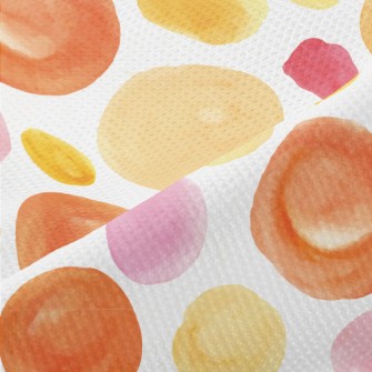 Colorful Dot Graffiti Piqué