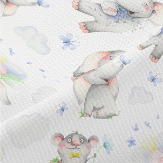 Fairy Tale The Elephant And Th Piqué