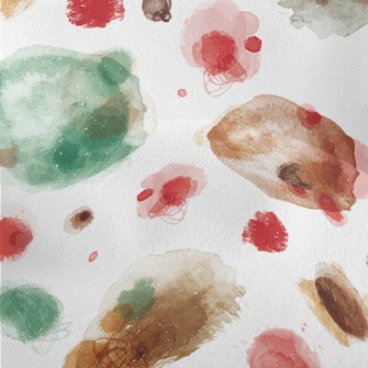 Watercolor With Stains Lightweight Performance Linen