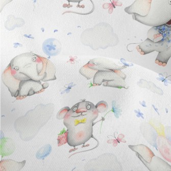 Fairy Tale The Elephant And Th Lightweight Performance Linen