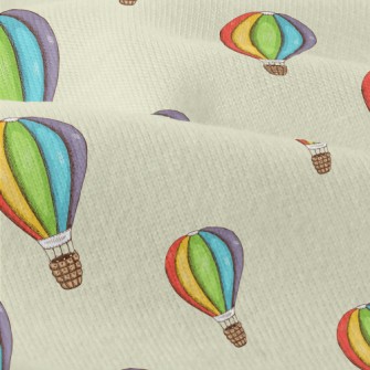 Colorful Hot Air Balloon Modern Jersey