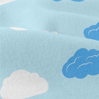 Blue And White Clouds Modern Jersey