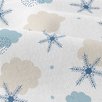 Nordic Style Snowflakes Modern Jersey