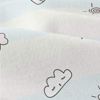 Rainbow And Candy Doodle Modern Jersey