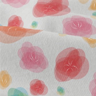 Vector Colored Flowers Modern Jersey