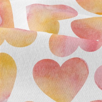 Warm Watercolor Love Heart Modern Jersey