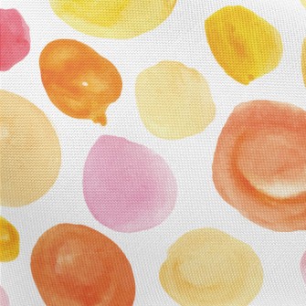 Colorful Dot Graffiti Pongee