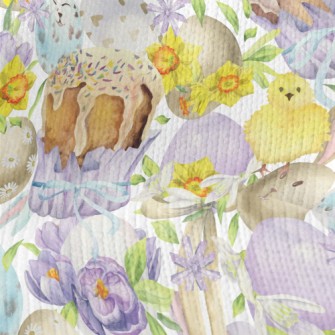 Easter Watercolor Stretch Jersey