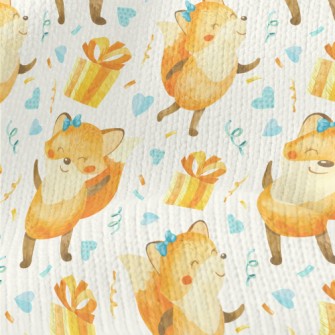 Happy Birthday Fox Stretch Jersey