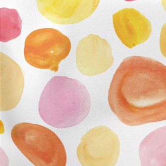 Colorful Dot Graffiti Lightweight Cotton Poplin