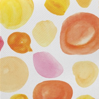 Colorful Dot Graffiti Midweight Cotton Poplin