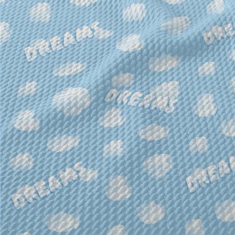 Daydream Blue Sky Birdseye Piqué